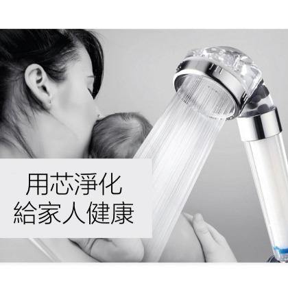 天然水晶能量淨化花灑頭