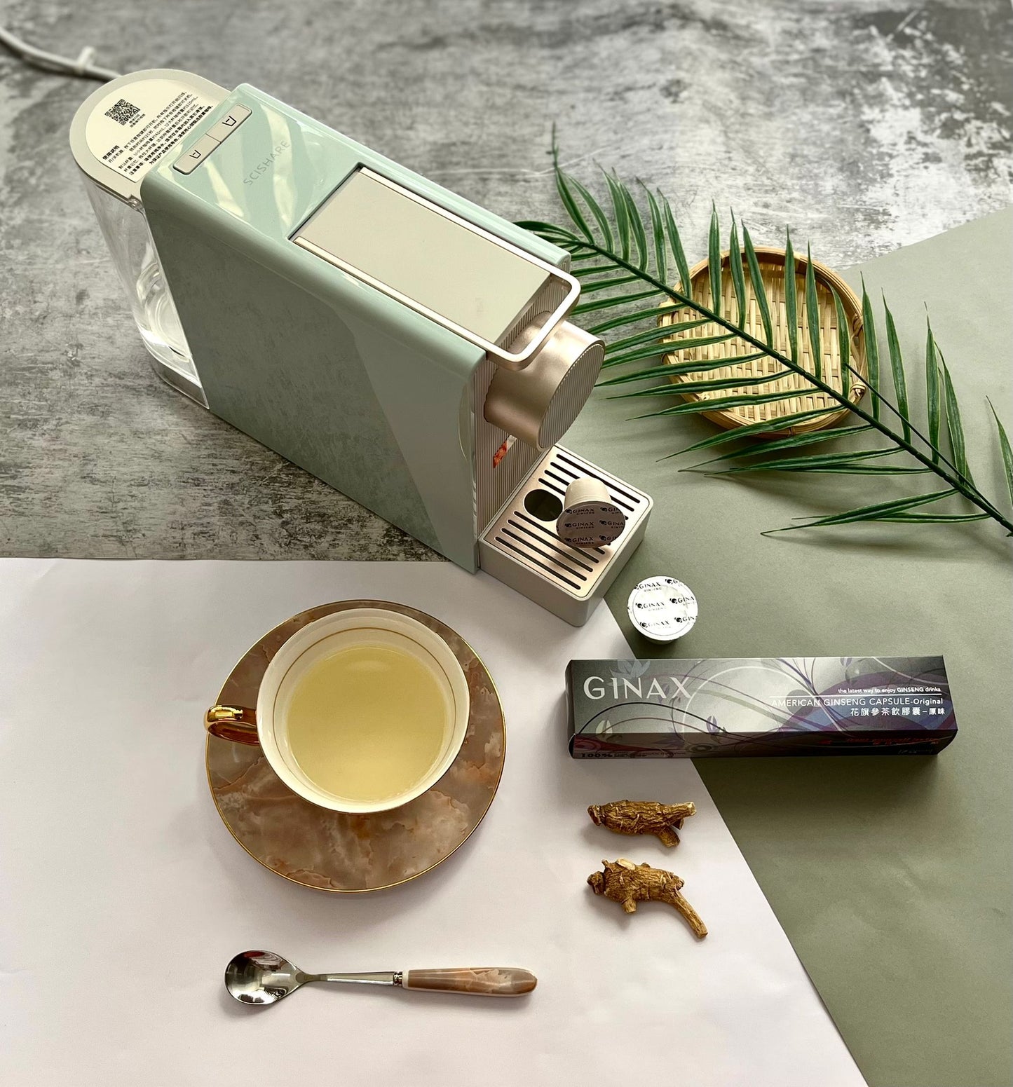 GINAX - 花旗參茶飲膠囊