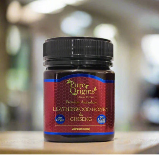 Pure Origins 革木蜂蜜‧人參精華 250g