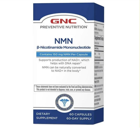 GNC 逆齡高純 NMN 150mg 60粒