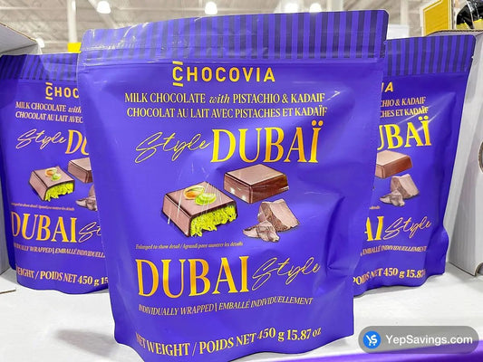 Chocovia 杜拜開心果朱古力 (450g)