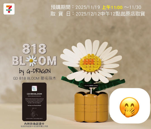 預購產品 GD 818 BLOOM 聯名積木