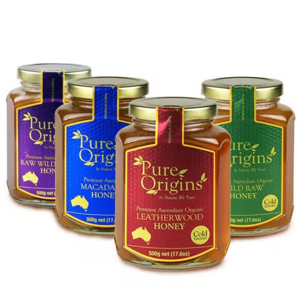 Pure Origins 有機皮革木材蜂蜜
